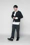 【22SS】韓國 質感白線織紋外套