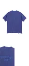 【21SS】viva studio 基本文字LOGO短袖上衣(深藍)
