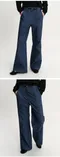 【25SS】Fallett 經典打摺休閒寬褲(深藍)
