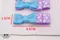 點點遊戲蝴蝶結(PR503-1-TM086+TM-PTM106/Polka Fun Bow)｜紫色｜藍色｜春天｜裝飾｜緞帶用途｜髮飾｜兒童