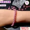 🌸貞緣水晶飾品🌸AR033紅寶石手鍊6+mm