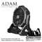 【ADAM】戶外充電式LED照明風扇 (ADFN-LED08) 黑色