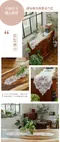 溫馨綿感水溶鏤空蕾絲桌墊 Ｍica- 象牙米(豪華版12件組)