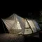 [  二手裝備專區  ] MOBI GARDEN牧高笛 攬盛充氣三環帳篷 +原廠加購配件（地墊、連車帳） 加購之連車帳全新無使用