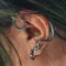 風格選物 | 纏耳蛇造型耳環/ 鋼