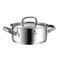 WMF GOURMET PLUS 五星系列 雙耳不鏽鋼矮湯鍋 含蓋 2.5L #0722206030