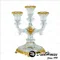 進口古典傢飾 布拉格白水晶燭台 蠟燭 香氛用具 桌飾