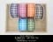 PF238-38 甜美格子多彩緞帶38MM  (PF238-38 Plaid Ribbon in Various Colors 38mm)