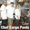 COOKMAN Chef Pants Cargo Black 231-23830