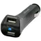 Dual USB Car Charger/Car Power Adapter/ Cigarette Extender/ One to Two Car Charger/ Car Extender/Car Charger USB peripherals