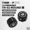 ［THOR®］鋼製桌板配件 TH-02 MOUND 墩 │THOR零件 燈桿座配件 台灣代理公司貨  THOR箱