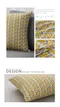 簡約系列抱枕(50x50cm)膠囊黃