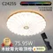 【鹿屋燈飾】國家認證 台灣專利  RGB吸頂燈 背光小夜燈 C2425S 花瓣 75瓦 95瓦 全光譜吸頂燈