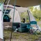 [ Outdoorbase ] 沙丘車尾帳 帳篷 車邊車尾帳 有銀膠隔熱效果佳 沙色/豆灰色