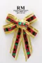 神奇聖誕蝴蝶結 (KN577/Magical Christmas Butterfly Bow) ｜手作｜布置｜紅色｜緞帶用途