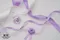 <特惠套組> 高雅紫羅蘭套組 緞帶套組 禮盒包裝 蝴蝶結 手工材料