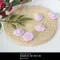 A1520-3 春感編織紫羅蘭小草帽配件 5入/組  (Straw Hat Décor)