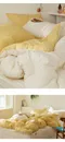 韓製寢具MAATILA－Villa de Café 高密度純棉雙面棉被：奶酪起司