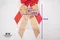 閃耀慶典蝴蝶結(Sparkling Festive Bow)｜紅色｜膚色｜新年｜裝飾｜緞帶用途｜春節｜優雅｜格子