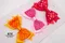 復古童趣蝴蝶結 (Retro Childhood Bow)｜圓點｜可愛｜橘色｜裝飾｜緞帶用途｜春天｜古典｜紅色