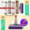 綠綠好日 Dyson 軟絨毛 電動地板地毯刷 適 V7 V8 V10 V11 SV10K  吸頭 滾筒 吸塵器 配件 軟絨輥