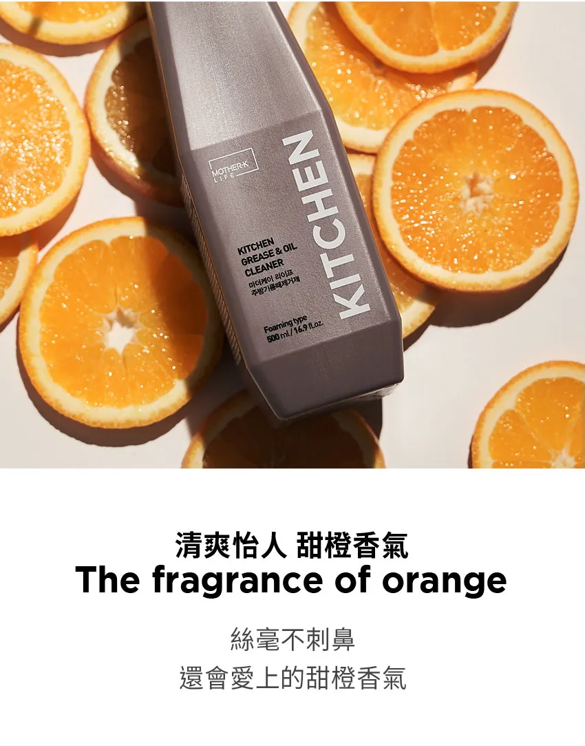 LIFE 廚房零油泡沫清潔劑500ml