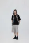 【26SS】韓國 可拆式格紋背心短袖上衣(2色)