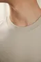 NIHOW made 布。完美短袖重磅TEE(甜杏灰)