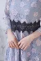 重工刺繡提花 寬版蕾絲腰封洋裝＿（Ｍ～ＸＸＬ）