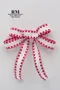 四色點點蝴蝶結 (W789Four-color Polka Dot Butterfly Bow) ｜手作｜布置｜秋天｜緞帶用途｜聖誕