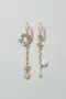 【🇯🇵日選物】GOLDY｜Barbell x Pearl Charm Earrings（耳針）