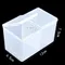 美甲工具-透明海綿塑膠盒(兩格)