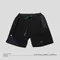 REPUTATION PRODUCTIONS® NYLON TAFFETA  SHORTS / D- SHORTS. SS - 四面彈裁片休閒短褲 / 黑