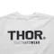 ［THOR®］TRUST HARDWEAR  LOGO標誌重磅棉質短袖 SIGNATURE LOGO HEAVY WEIGHT T-SHIRT－White白色