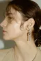 【🇯🇵日選物】GOLDY｜multi charm pearl ear cuff