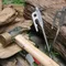 【OutdoorBase】鍛造強化銅頭營鎚 不鏽鋼18/8銅頭營槌 吸震精美木柄 25933