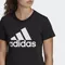 (女)【愛迪達ADIDAS】ESSENTIALS  短袖T恤-黑白 GL0722