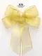 小麥金蝴蝶結 (W441/Wheat Gold Butterfly Bow) ｜手作｜布置｜雪纱｜緞帶用途
