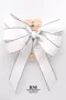 幸福假期蝴蝶結 (DK584-Blissful Holiday Butterfly Bow) ｜手作｜布置｜白色｜緞帶用途