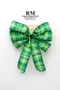 翠綠韭菜蝴蝶結(PF107W-4/Emerald Chive Butterfly Bow) ｜手作｜布置｜綠色｜緞帶用途