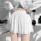 春末日浴-韓國短版棉麻襯衫+韓國棉麻短褲裙 套裝(可分開購買)