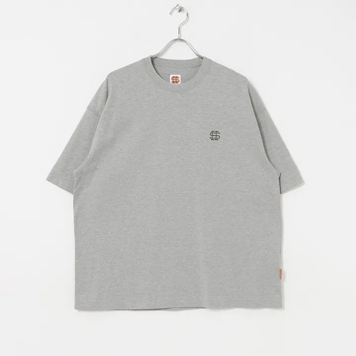 SEE SEE BASIC SS LOGO TEE【グレー】 M 現貨】SEE SEE｜BASIC SS TEE