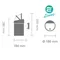 【缺貨】BRABANTIA TOUCH BIN WHITE 白色 觸碰式垃圾桶 #364488