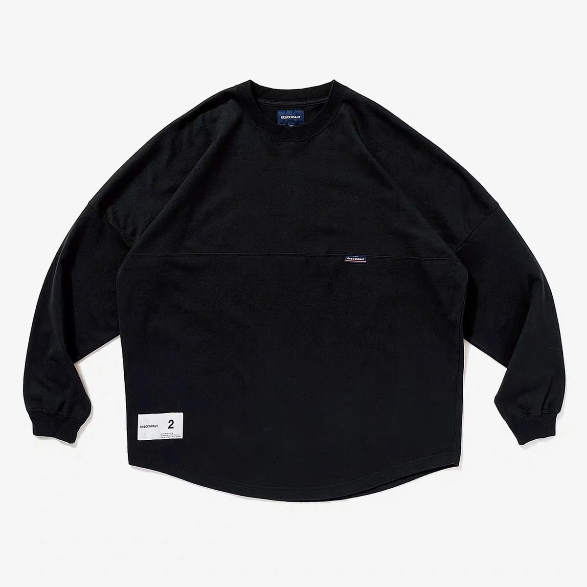 Descendant 20AW CETUS JERSEY LS DCDT 落肩蝙蝠長袖T恤長T