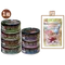 極貓道 - 無膠保健主食罐 (24入) 贈 小叼饞(隨機出貨) 1 包 或貓肉泥+貓鮮湯包 - 年貨促銷商品