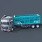 706-47慣性運輸卡車系列｜貨櫃車｜動腦｜手動｜玩具｜兒童｜無電池｜益智遊戲｜拖板車｜仿真