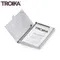 德國TROIKA不鏽鋼世界地圖名片夾屏蔽隨身名片匣CDC75/CH名片盒(防RFID、防NFC)多功能卡夾隨身夾