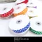 PR503-21 七彩印刷點點風羅紋緞帶 21mm  (PR503-21 Polka Dots Grosgrain Ribbon 21mm )