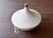 雪釉傘型蓋碗-日本製