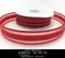 K393S-A01 銀邊尼龍提花緞帶 21mm  (K393S-A01 Silver Edge Jacquard Ribbon -21mm )